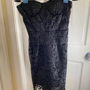 Handmade Black Lace Dress